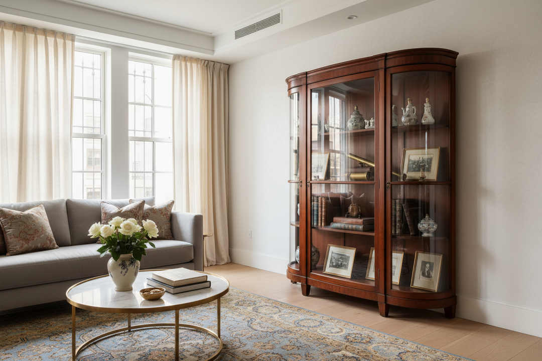 Antique Mahogany Cabinet With Glass Doors — What You're Overlooking in Your Collection