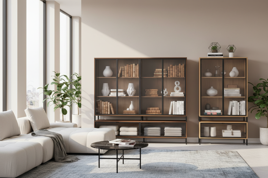 Modern Glass Door Cabinet — How to Choose the Right One for Your Space