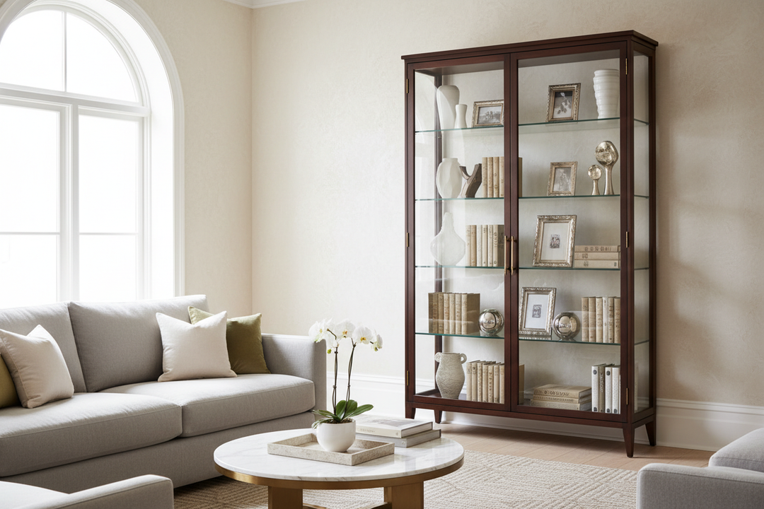Glass Double Door Cabinet — Why It's the Display Upgrade That Actually Works
