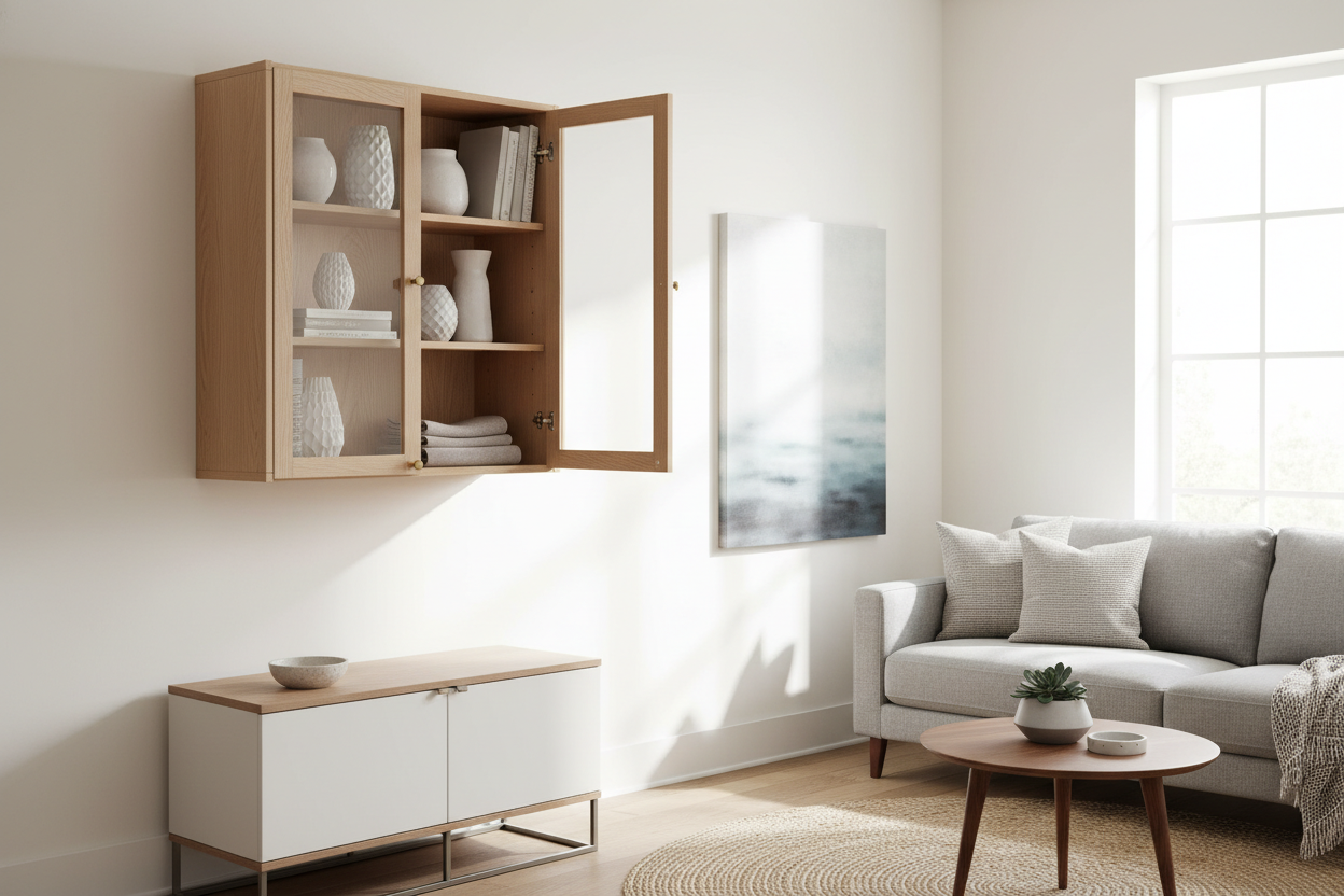 30 Inch Wall Cabinet With Glass Doors — The Space-Saving Display Solution You're Overlooking