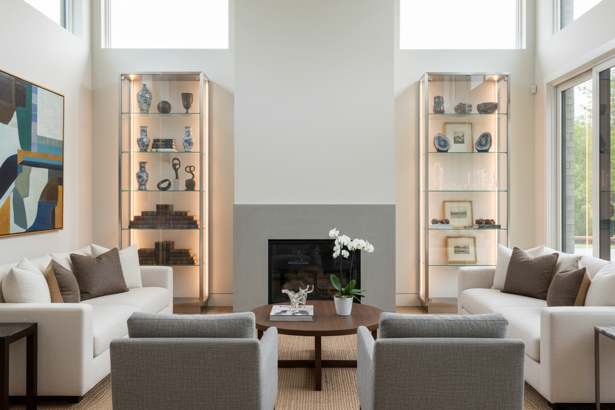 Curio Cabinet With Lighting — The Designer's Secret to Gallery-Quality Displays at Home