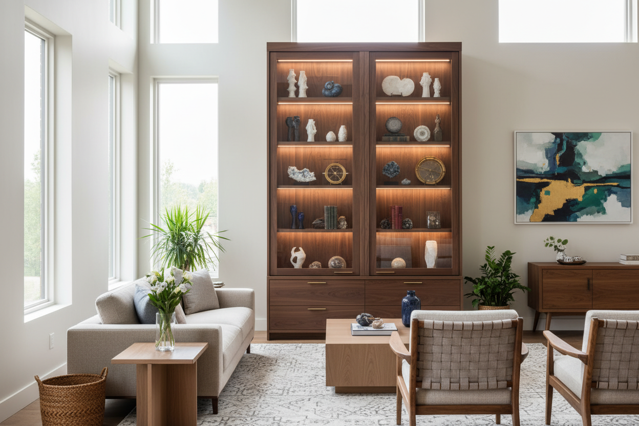 Wood Display Cabinet With Lights — Why It's the Display Upgrade That Actually Works