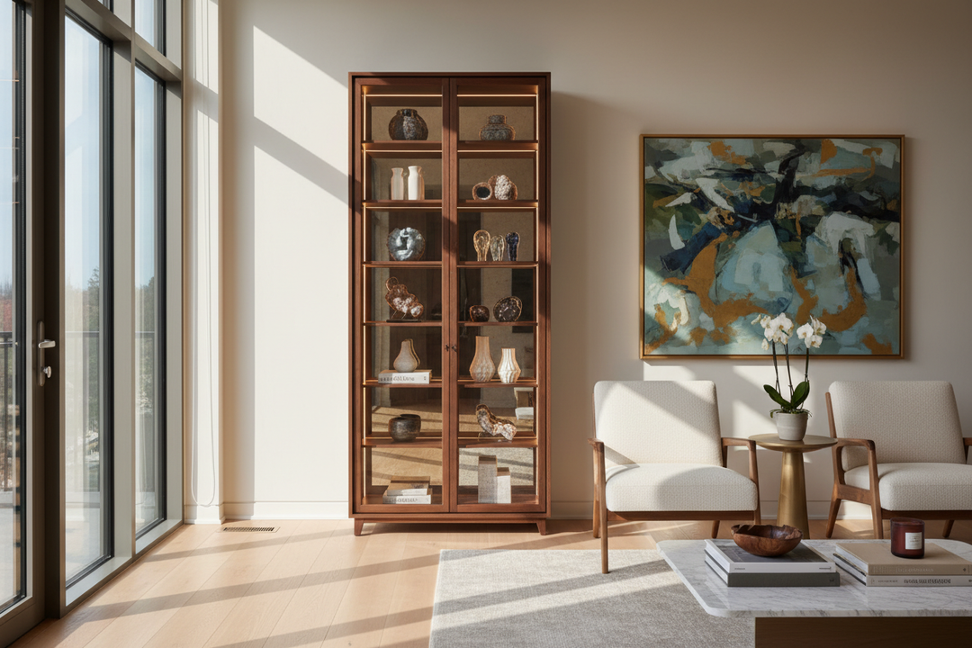 Illuminated Furniture Curio Cabinet — Why It's the Display Upgrade That Actually Works