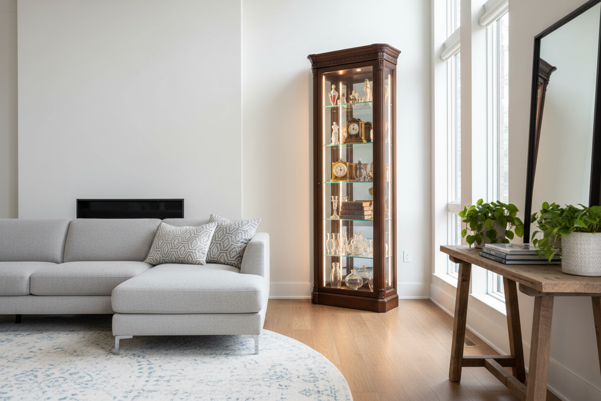 Shelia Lighted Curio Cabinet — The Corner Display Secret You Haven't Tried