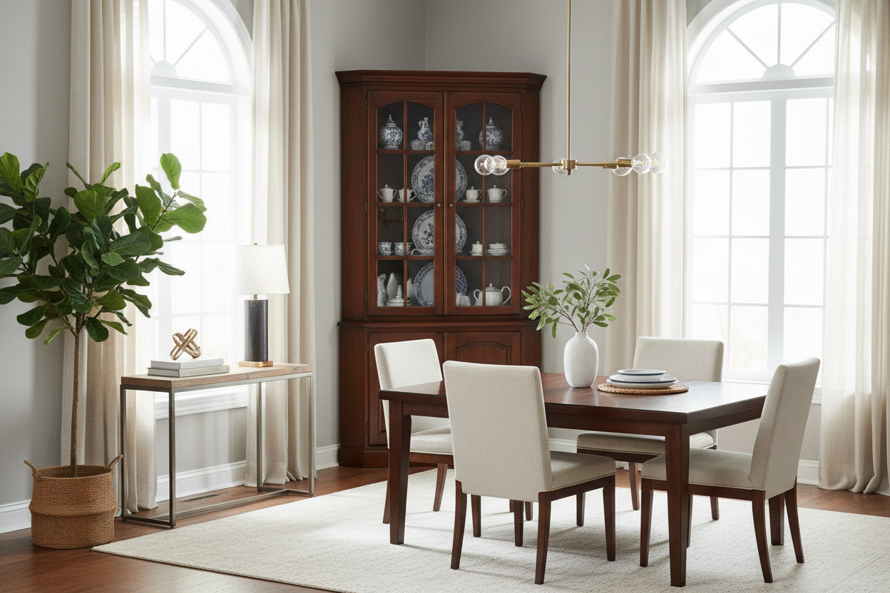 Corner China Cabinet — The Space-Saving Display Solution You Haven't Tried