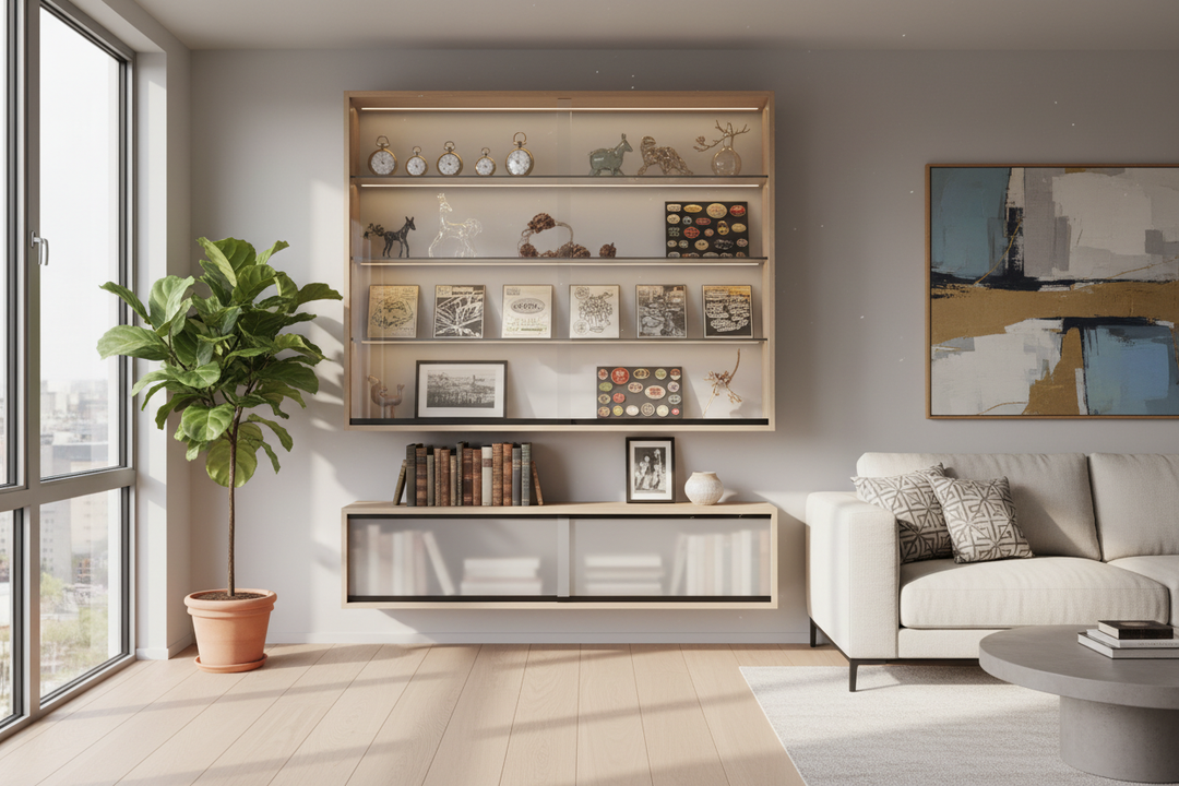 Collectibles Display Cabinet — The Space-Saving Solution for Small Collections