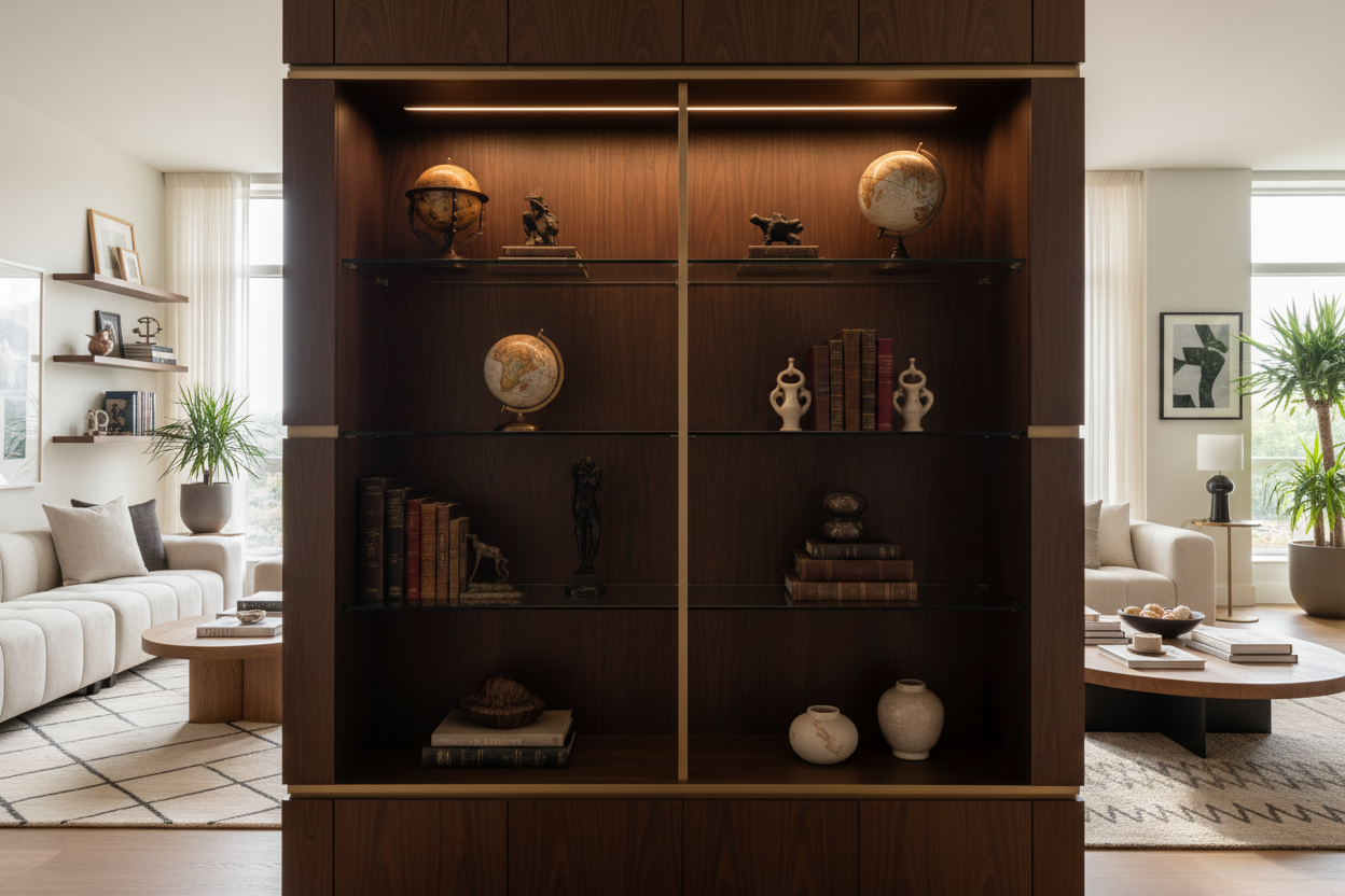 Collectors Display Cabinet — The Lighting Mistake That Dims Your Treasures