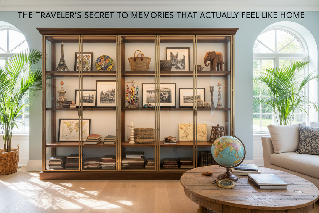 Souvenir Display Cabinet — The Traveler's Secret to Memories That Actually Feel Like Home