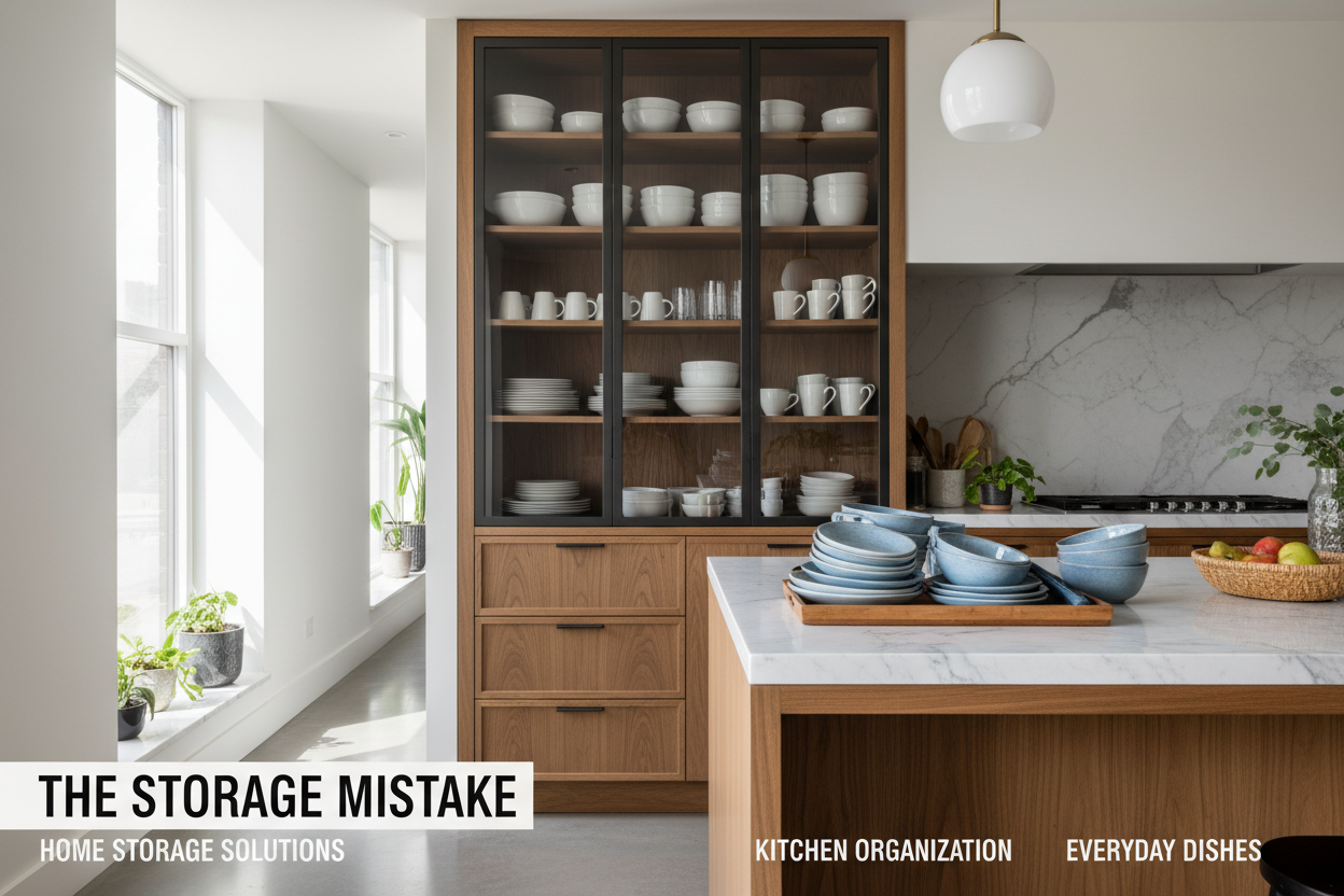 Crockery Cabinet: The Storage Mistake Most Homeowners Make With Their Everyday Dishes