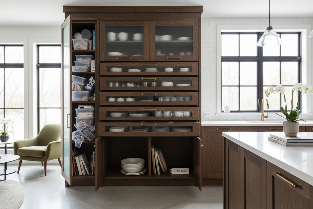 Dish Cabinet for Kitchen — The Storage Mistake That's Actually Wasting Your Space