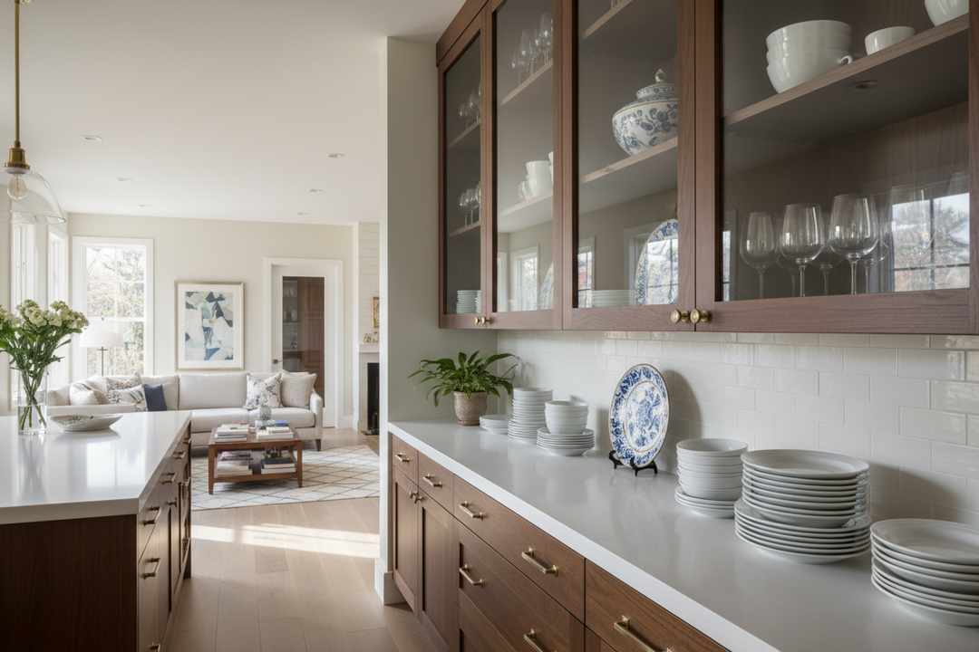 Wall Cabinet With Glass Doors — The Kitchen Mistake That's Actually Hiding Your Best Dishes