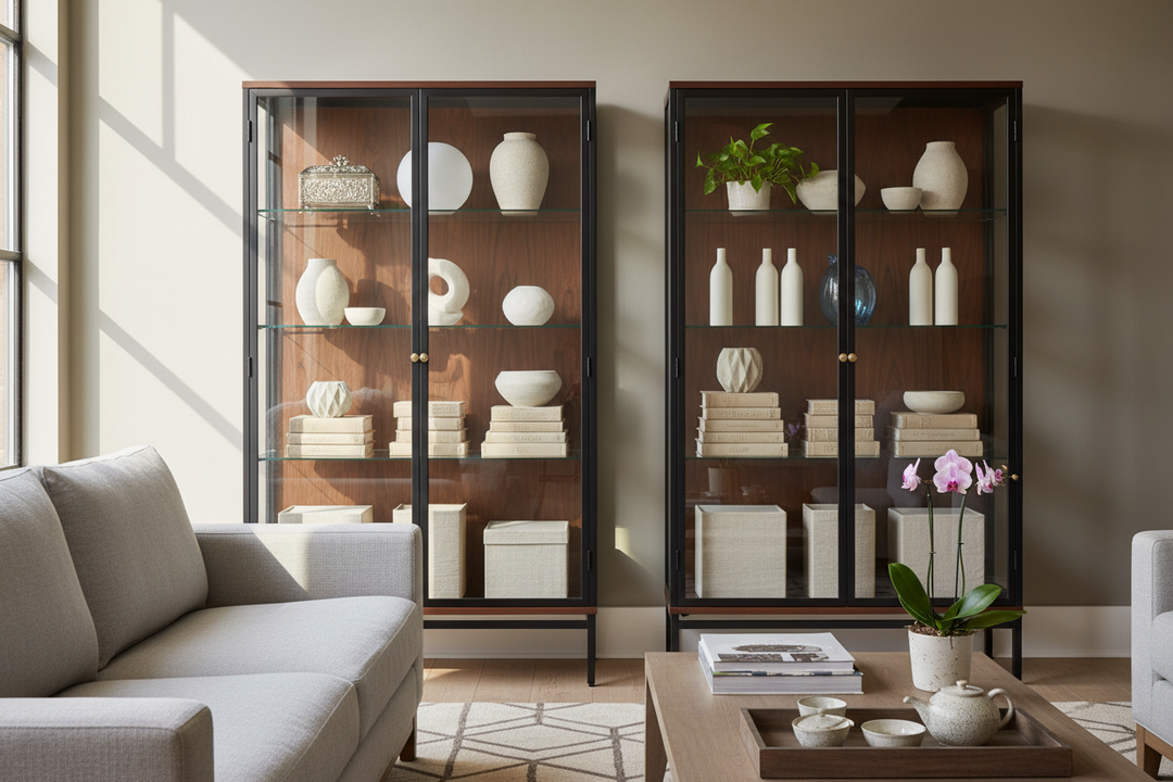 2 Door Cabinet With Glass Doors — The Display Mistake That's Actually Hiding Your Best Finds