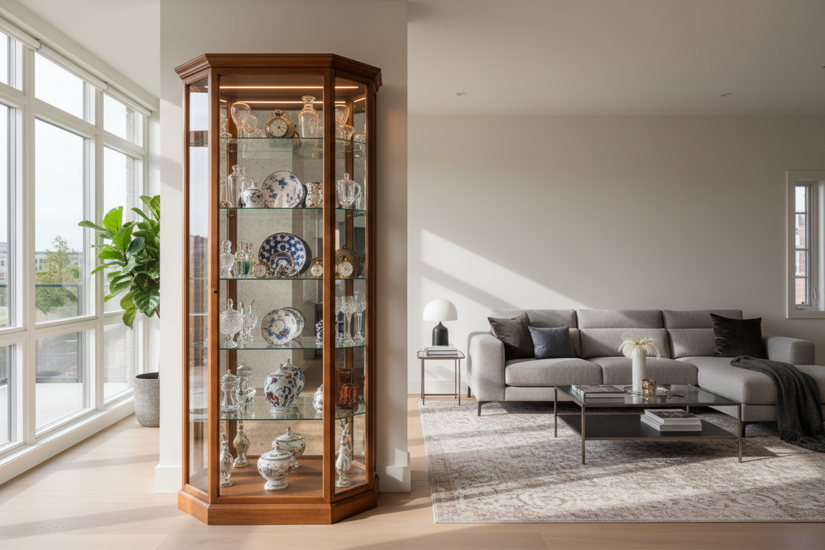Lighted Curio Cabinet — The Display Secret That Actually Makes Your Collections Shine