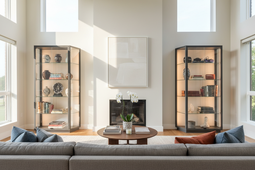 Display Glass Cabinet With Lights — The Placement Mistake That's Actually Hiding Your Best Collections