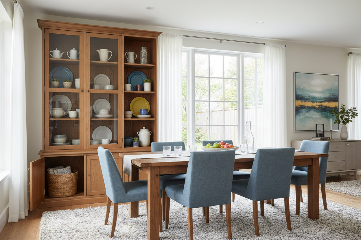 China and Hutch — The Display Mistake That's Actually Making Your Dining Room Feel Formal