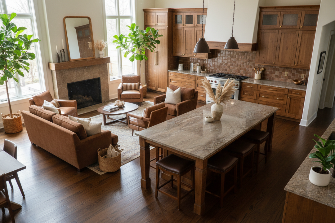 Is Your Brown Kitchen Island Actually Making Your Kitchen Feel Smaller?