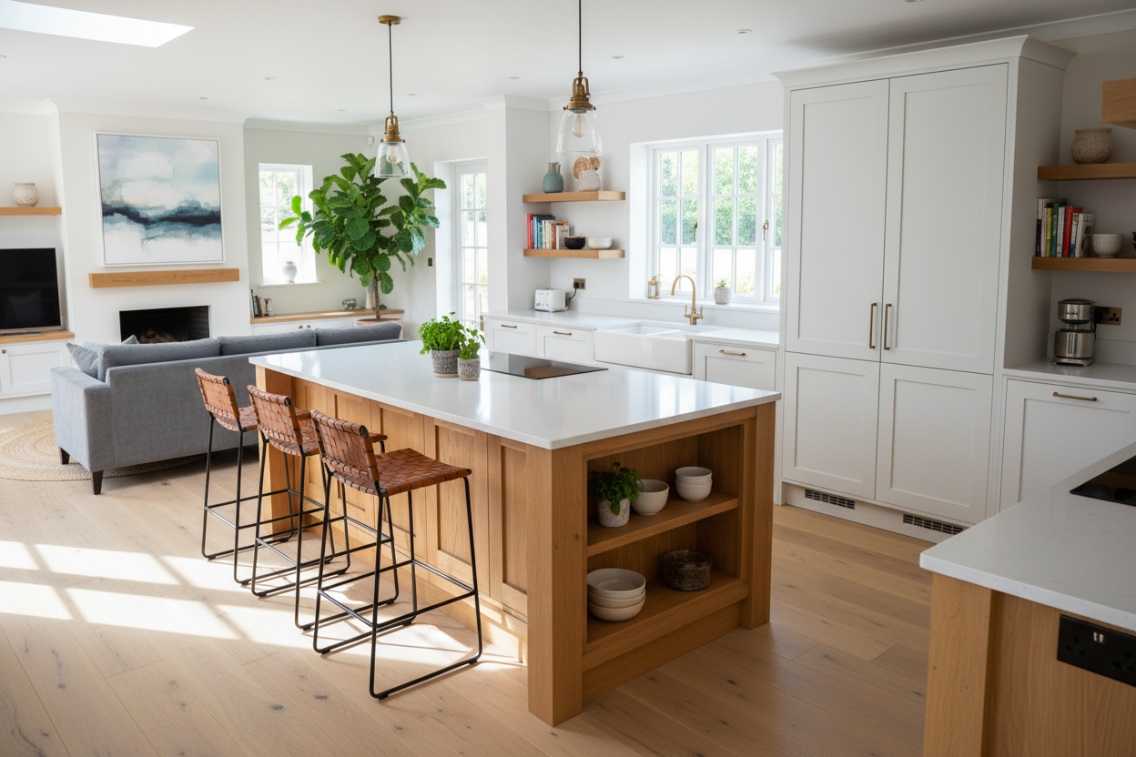 We Designed Our Entire Kitchen Around a Wren Kitchen Island