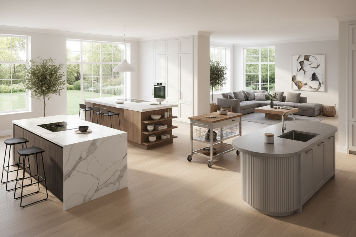 The Only 4 Kitchen Island Types You Should Actually Consider