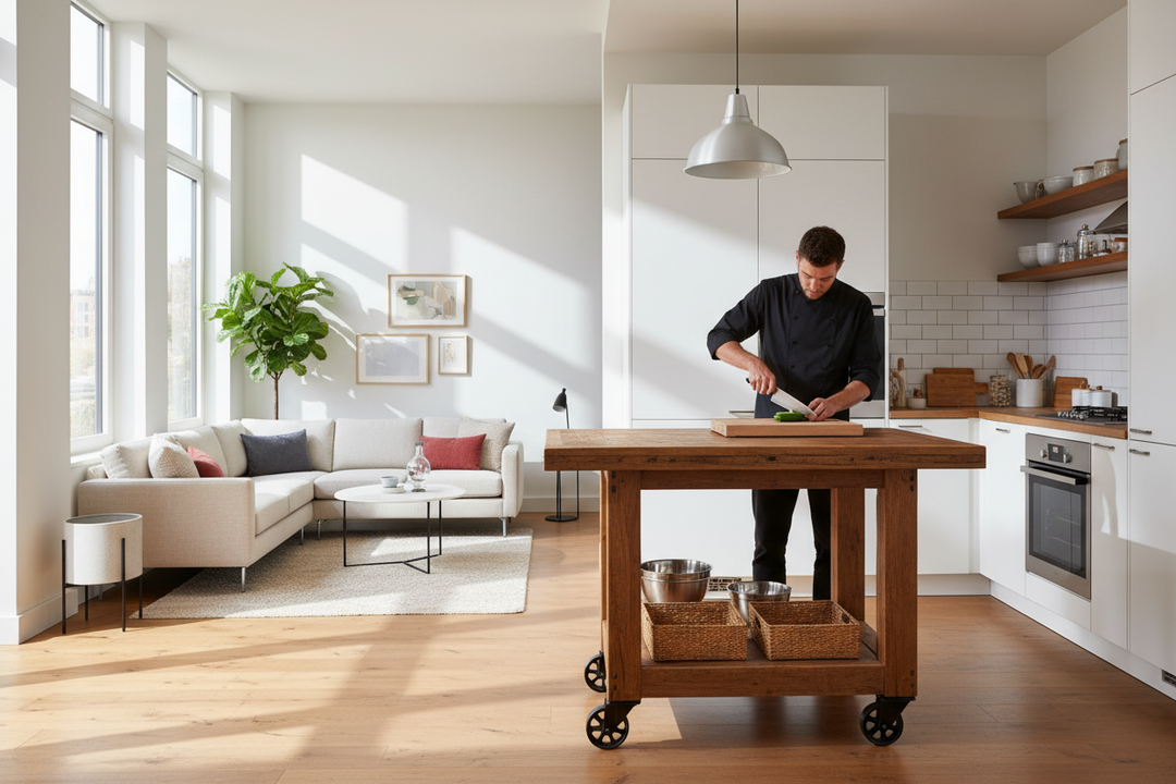 Can the Best Mobile Kitchen Island Actually Survive Heavy Chopping?