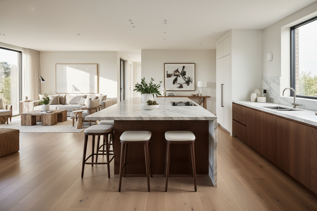 How Much Space You Actually Need for a Square Kitchen Island