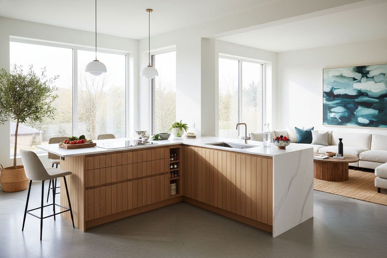 Why a Corner Island for Kitchen Prep Is Highly Underrated