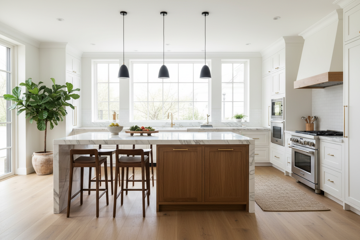 Why the Classic Rectangular Kitchen Island Is Still Undefeated