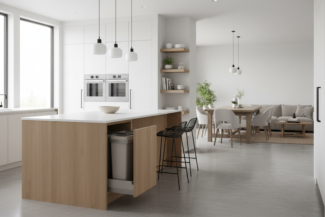 I Refuse to Cook Without an Island With Trash Built-In