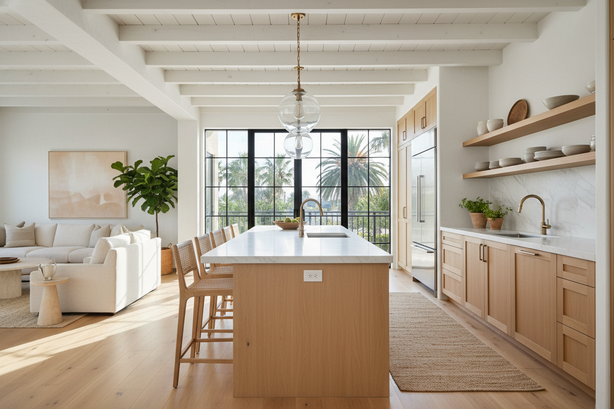 How I Pulled Off California Kitchen Design in a Pitch Black Condo