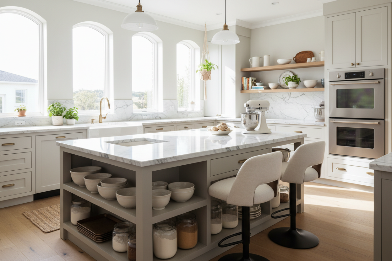 I Lowered My Counters to Build a Real Bakers Island Kitchen