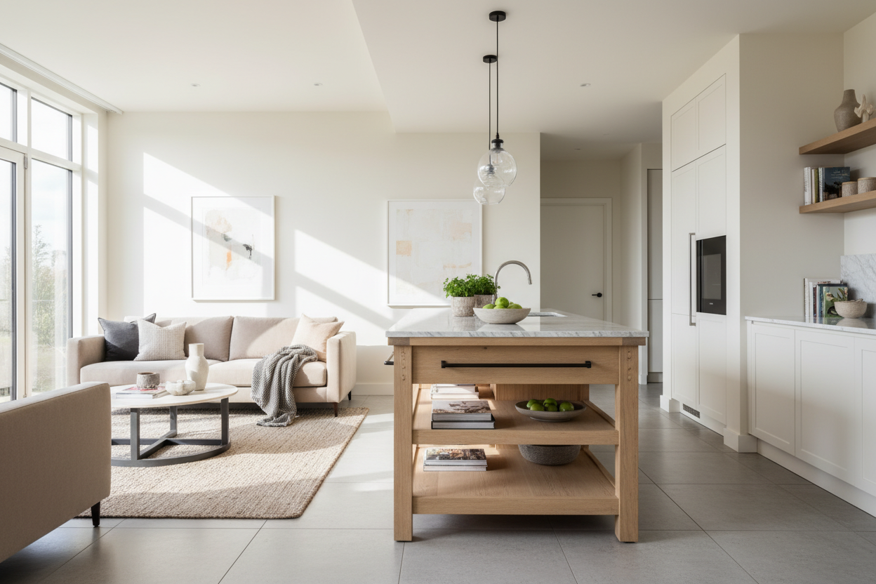I Swapped My Clunky Built-In for Real Island Furniture