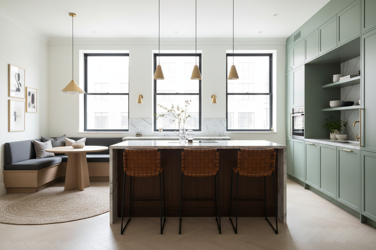 Stop Forcing 4 Stools: Why a 3 Seat Kitchen Island Actually Works