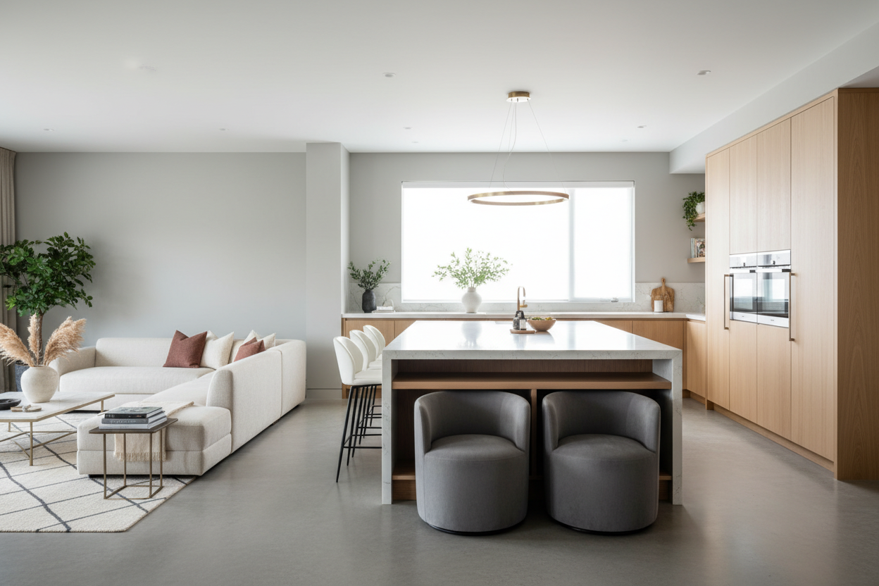 Do You Actually Have Room for Kitchen Island Seating Both Sides?