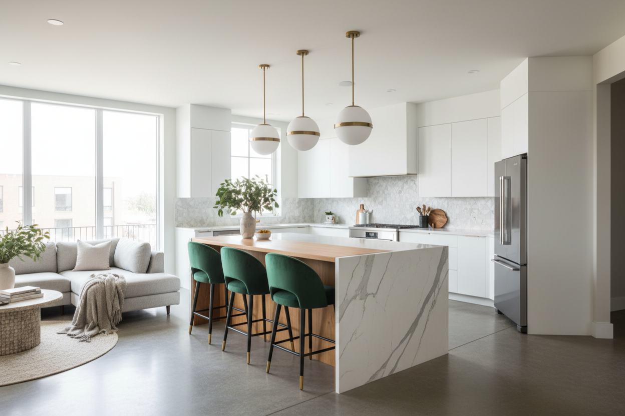 I Blew Up My Linear Counters for a Corner Kitchen Island With Seating