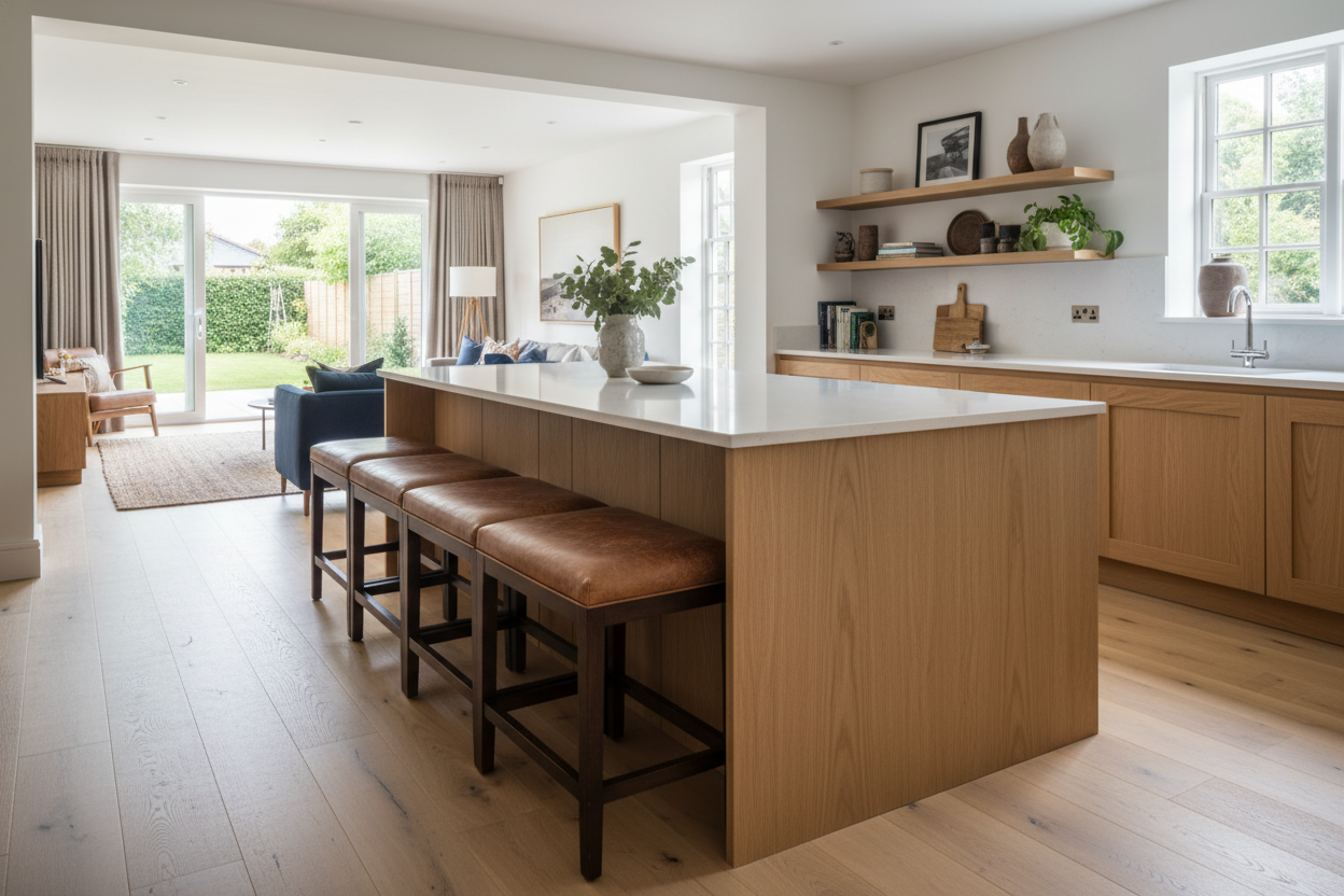 Is a Bench for Kitchen Island Seating a Terrible Idea?