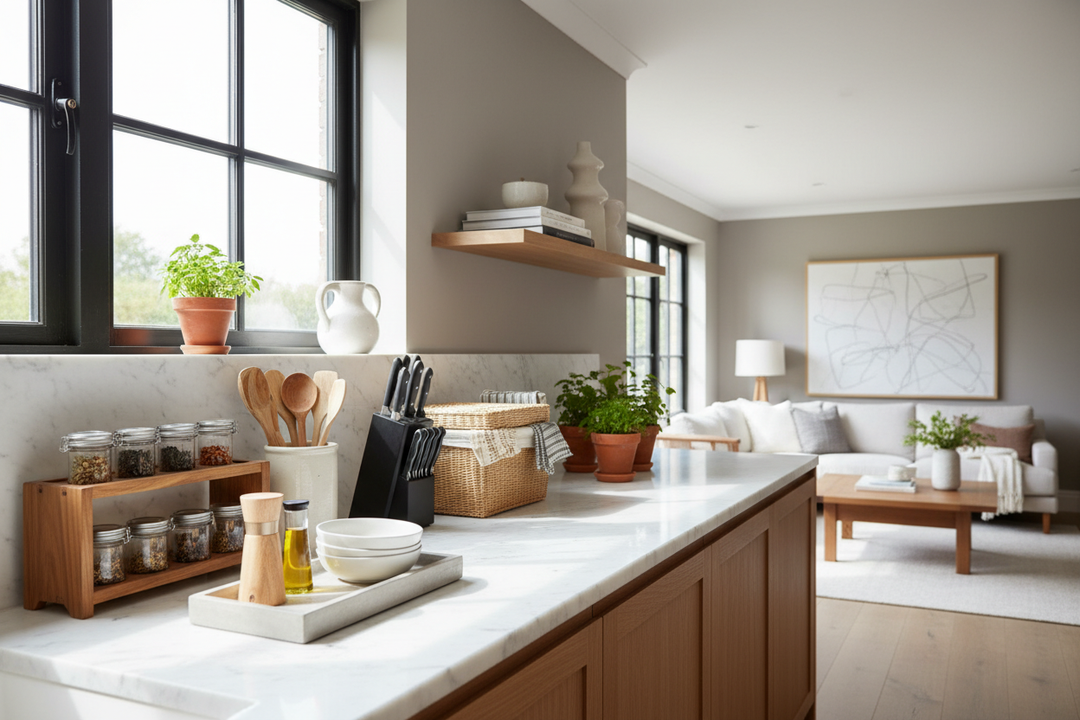 Stop Hiding Everything: A Realistic Kitchen Benchtop Storage Plan