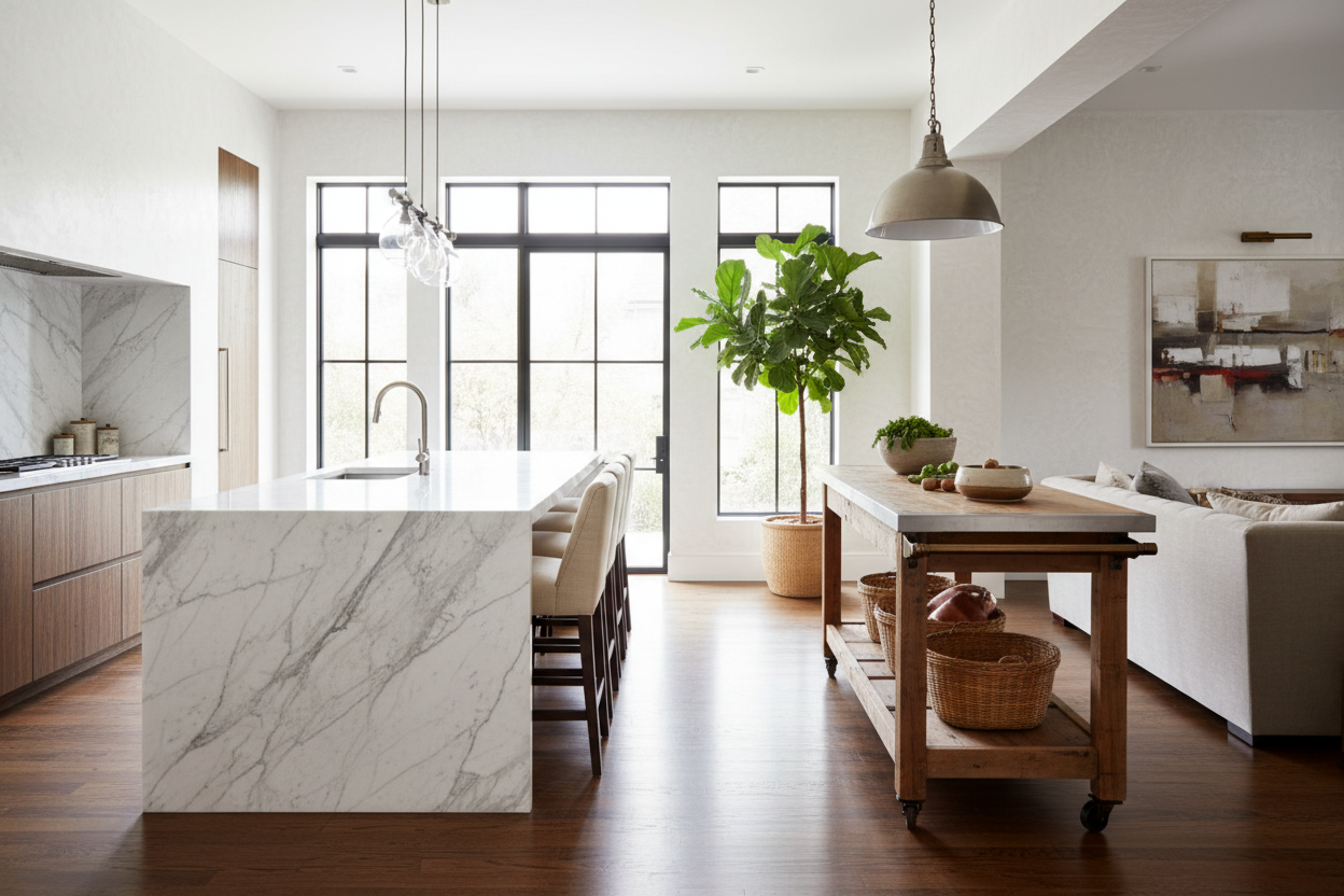 Kitchen Island vs Prep Table: Why I Abandoned the Built-In Dream