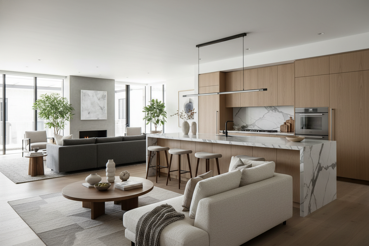 Is a Kitchen Island Couch Actually the Ultimate Entertaining Hack?