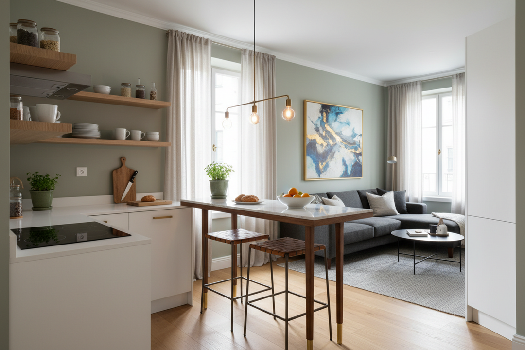 Forget the Heavy Box: Why I Use a Console Table as Kitchen Island