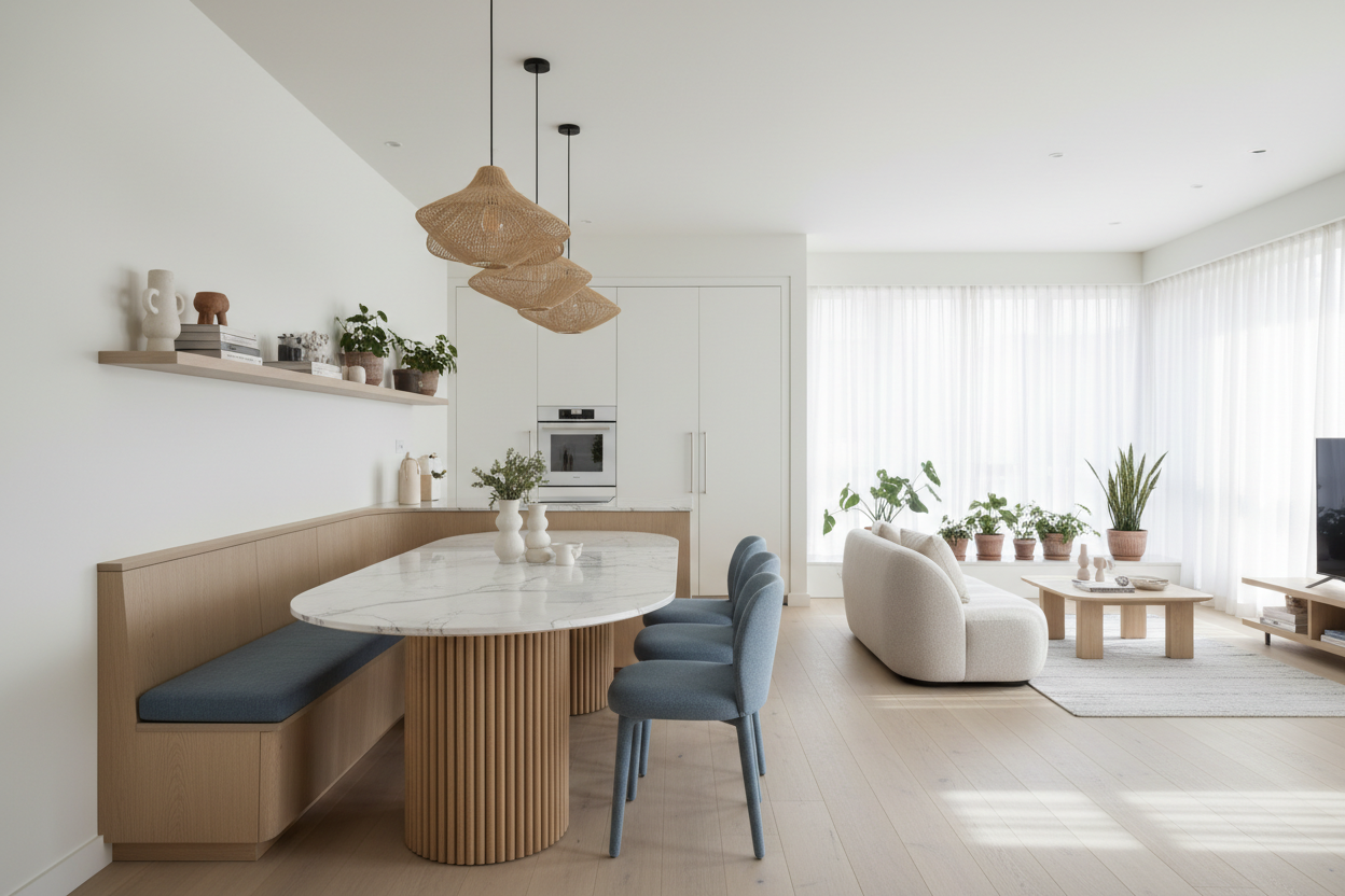 Square, Round, or Oval? Island Kitchen Table Ideas for Awkward Rooms
