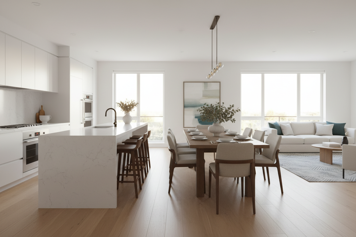 I Messed Up the Space Between Island Seating and Dining Table