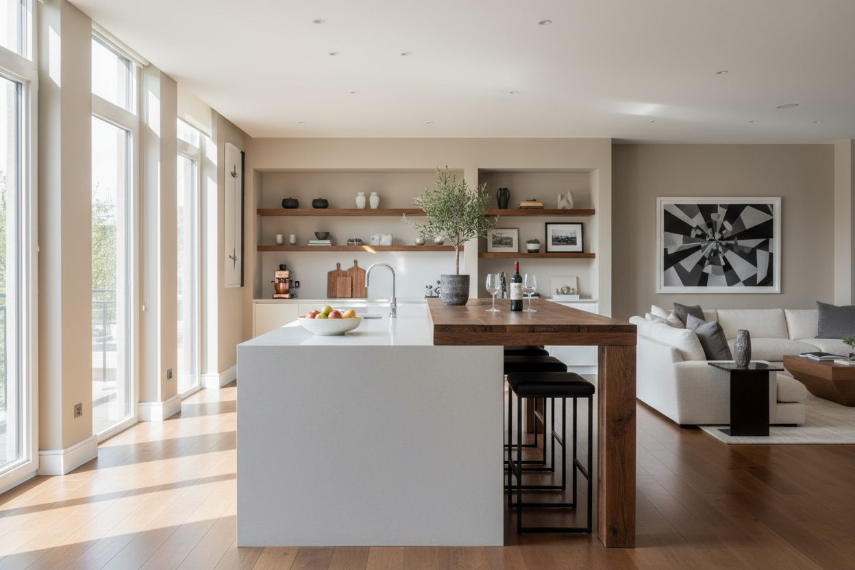 Why I'm Bringing Back the Kitchen Island With Raised Bar Top