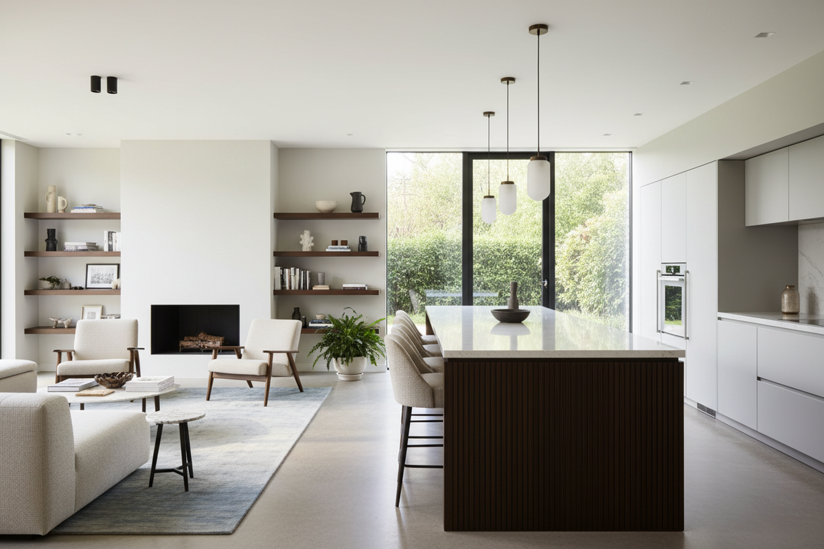 I Fixed My Awkward Kitchen Island With Bar Seating (Here's How)