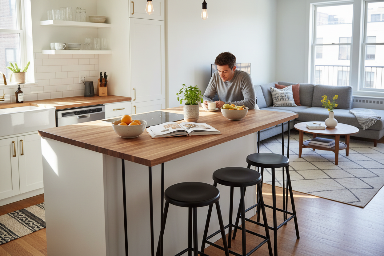 Will an IKEA Kitchen Island and Breakfast Bar Survive Daily Use?
