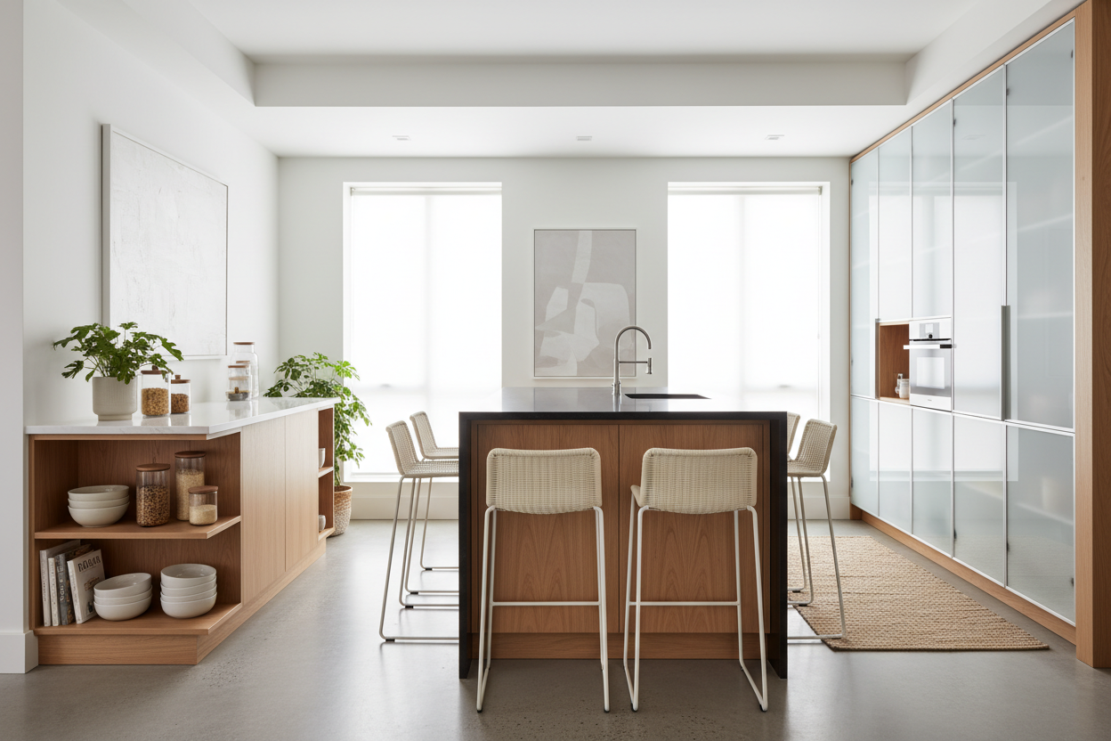 My Secret Pantry Is Just a Kitchen Bar With Cabinets Underneath