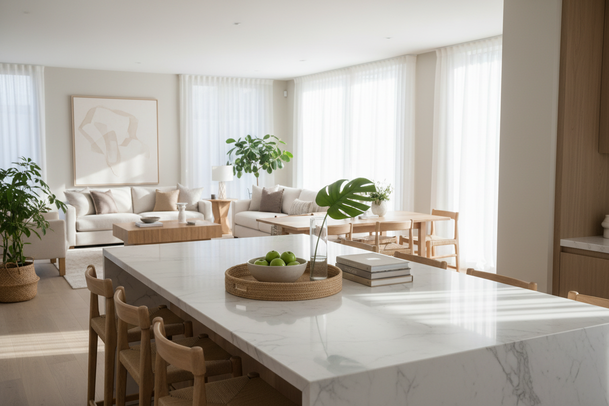 The 10-Inch Rule for Picking a Centerpiece for Kitchen Island