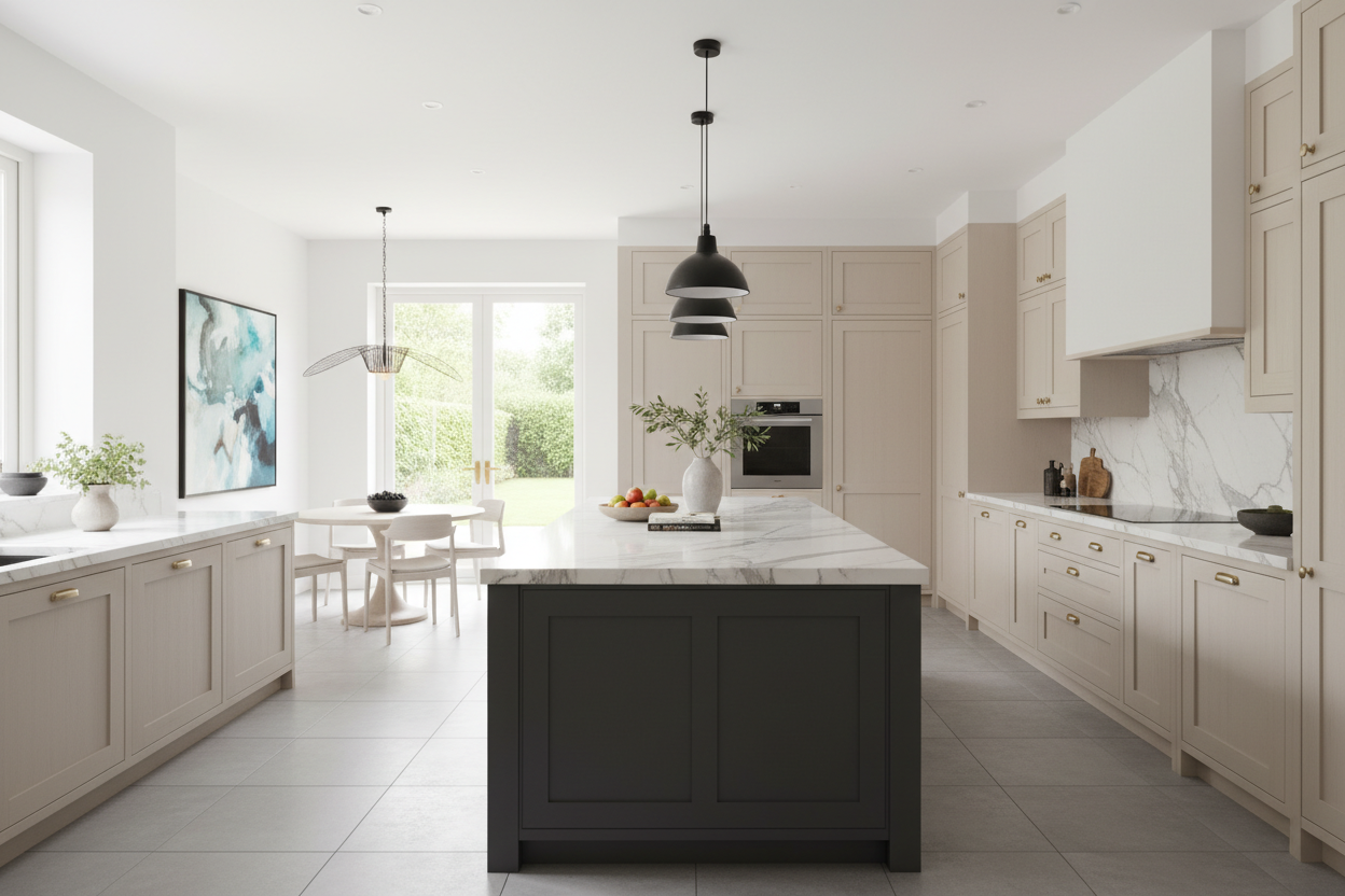 I Regret Matching My Cabinets: The Case for an Accent Island in Kitchen