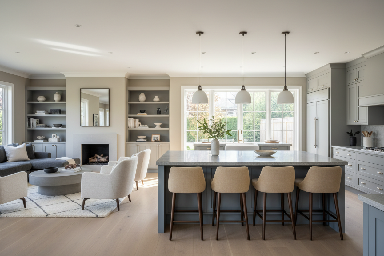 The Undertone Mistake Ruining Your Gray Kitchen Island