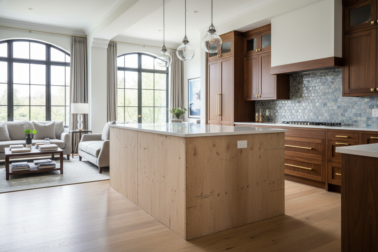 Your Plain Kitchen Island Front Panels Are Ruining the Room
