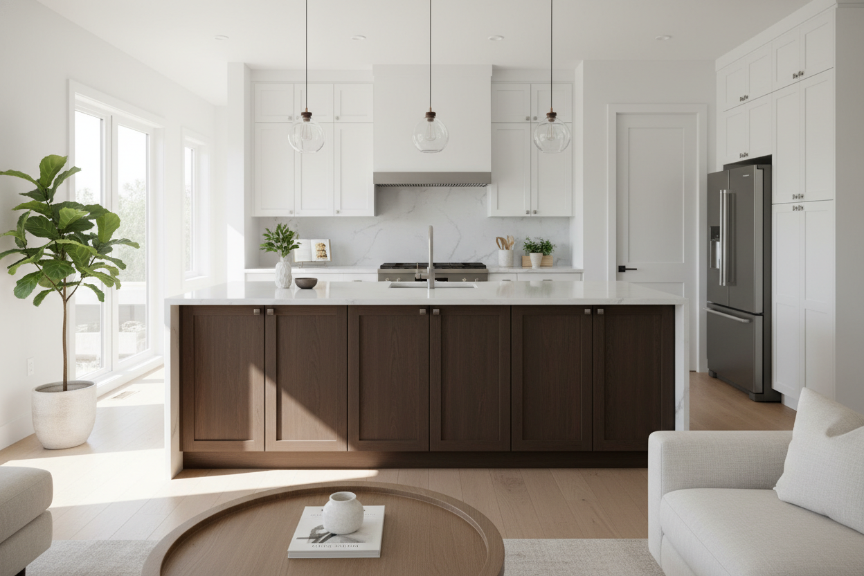A Tiny Overhang on Kitchen Island Is Worse Than No Overhang at All
