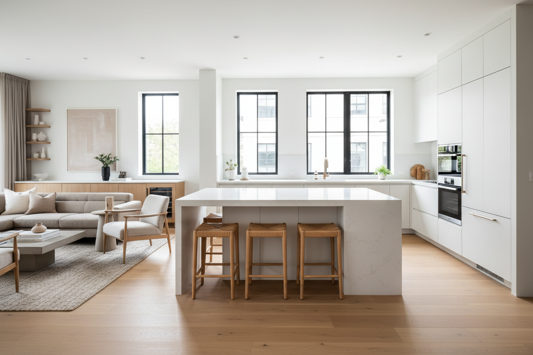 Is a Kitchen Island With Overhang on Two Sides Worth the Space?